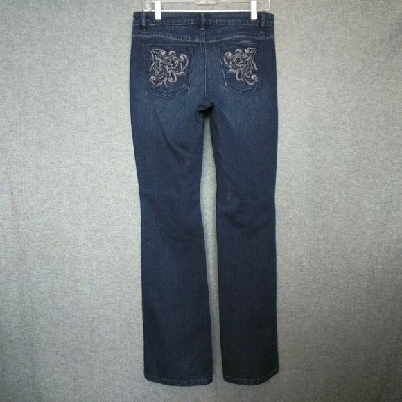 Apt. 9 BootCut Curvy Fit Jeans Size 6 L33 - Picture 1 of 8